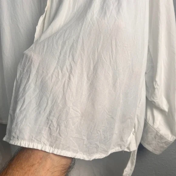 Velvet Heart Womens White Rayon High Low Button Down Shirt ETW-20619 Size M - Picture 3 of 11
